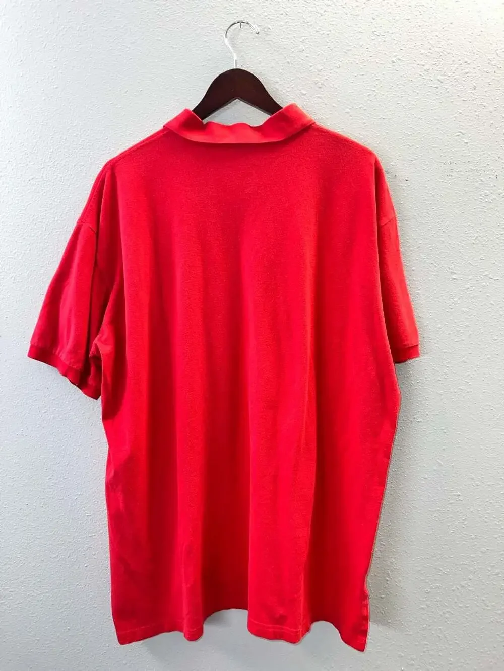 Vintage Polo Ralph Lauren Big Pony Red Polo Shirt XXXL 0210